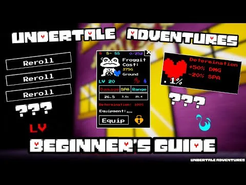 Everything YOU Need to Know about Undertale Adventures!